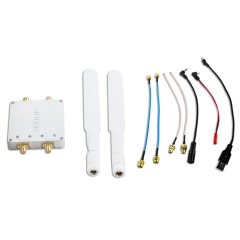 Усилитель мощности Wi-Fi EDUP EP-AB022 4W 36 dBm, 2.4+5.8 ГГц, для керування дроном FPV та квадрокоптером бустер Превью 2