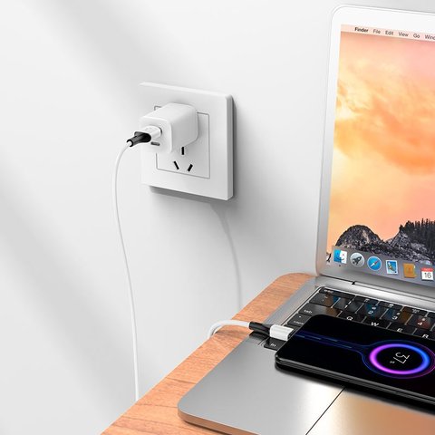 USB кабель Borofone BX79, USB тип-A, micro-USB тип-B, 100 см, 2,4 А, білий, силіконовий, #6974443384772 Прев'ю 2