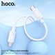 USB кабель Hoco X122, 2xUSB тип-C, 100 см, 60 Вт, белый, #6942007662253 Превью 2
