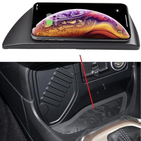 QI Charger for Jeep Renegade 2015-2021 MY Preview 2