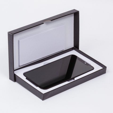 LCD compatible with iPhone 11 Pro, (black, with frame, HC, (OLED), GX OEM hard) Preview 2