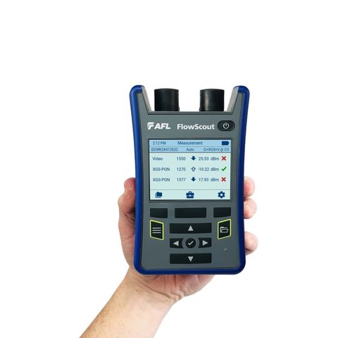 PON Optical Power Meter AFL TPPM-XG - FlowScout Preview 1