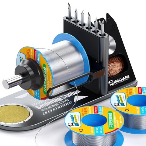 Soldering Stand Mechanic RS5, (with shavings to clean the tip, with organizer) Preview 5