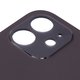 Задняя панель корпуса для iPhone 12, черная, не нужно снимать стекло камеры, Original (PRC), big hole Превью 1