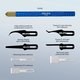 Knife Set RELIFE TK5, (for ICs, 8 in 1) Preview 1