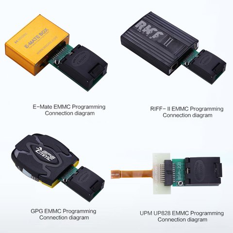 Adaptador EMMC SAM-TP-BGA 162 Vista previa  6