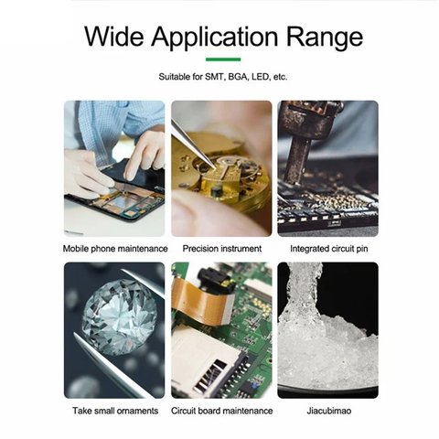 Pinzas para smd RELIFE TS-11, recta, 160 mm Vista previa  5