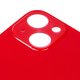 Panel trasero de carcasa puede usarse con iPhone 13, roja, no es necesario desmontar la cámara, Original (PRC), big hole Vista previa  1