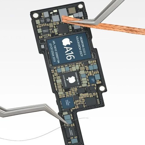 Pinzas para smd Mechanic Aax-17, encorvado, 120 mm Vista previa  3