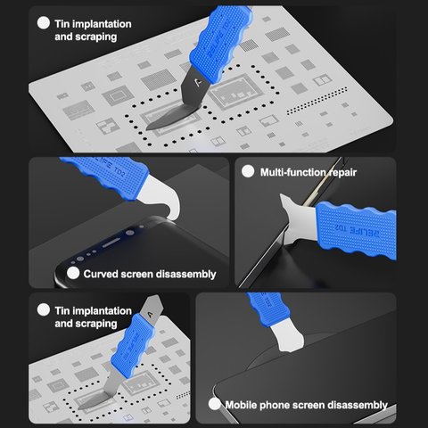 Espátula RELIFE TD2-A, para desensamblar dispositivos móviles, metal Vista previa  2