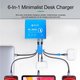 Adaptador de red RELIFE RL-304N, 87 W, Quick Charge, Power Delivery (PD), 6 puertos Vista previa  2