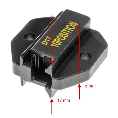 Матрица для кримпера Pro'sKit 1PK-3003D17 Превью 2