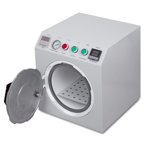 Пристрій для склеювання дисплейного модуля AS 2030, використовується для екранів до 11", автоклав Прев'ю 1