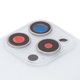 Задня панель корпуса для iPhone 15 Pro, біла, із склом камери, High Copy Прев'ю 1