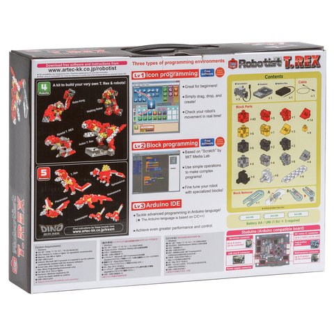 STEM-конструктор Artec Robotist Тираннозавр Превью 1