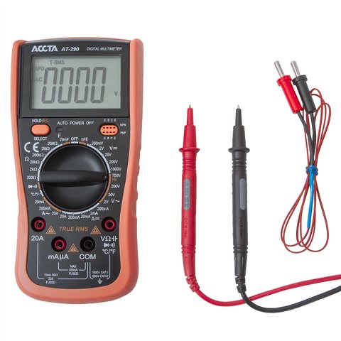 Цифровий мультиметр Accta AT-290 Прев'ю 6