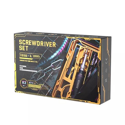 Набір для розбирання мобільних телефонів і планшетів 83 в 1 Jakemy JM-8186A Прев'ю 3