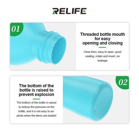 Емність для рідини з дозатором RELIFE TB1, 50 мл, жовта Прев'ю 4