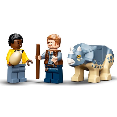 Конструктор LEGO Jurassic World Скелет тираннозавра на выставке 76940 Превью 4